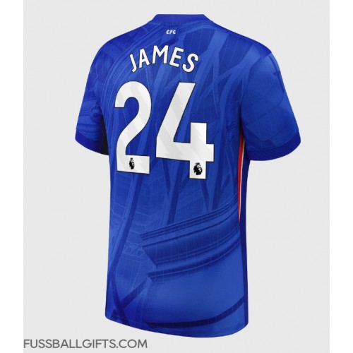 Chelsea Reece James #24 Fußballbekleidung Heimtrikot 2025-26 Kurzarm
